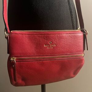 Kate Spade Vibrant Red Crossbody Bag